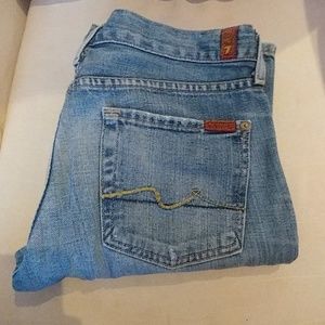 7 For All Mankind Semi Extreme cut-outs